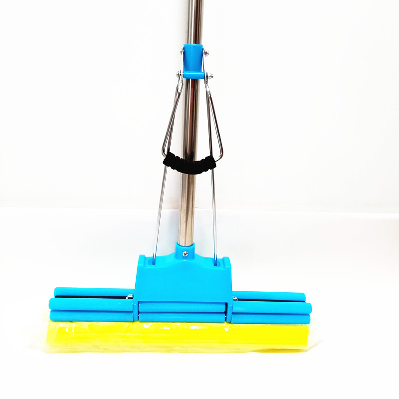 Roller Water-Absorbing PVA Sponge Mop Oversized Absorbent Sponge Mop Stainless Steel Water Mop Manufacturer
