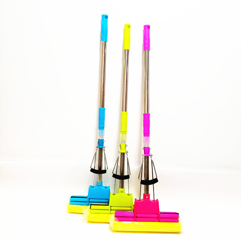 Roller Water-Absorbing PVA Sponge Mop Oversized Absorbent Sponge Mop Stainless Steel Water Mop Manufacturer