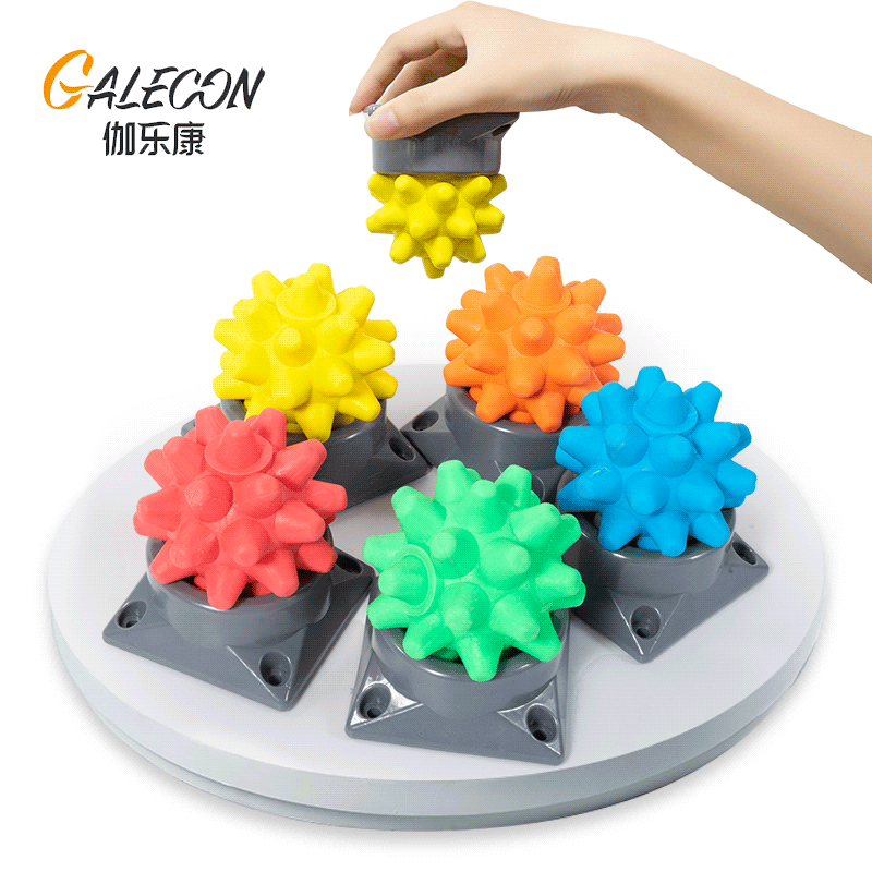 New Portable Acupuncture Point with Base Massage Ball Muscle Relax Fascia Ball Rumble Roller Thorn Ball