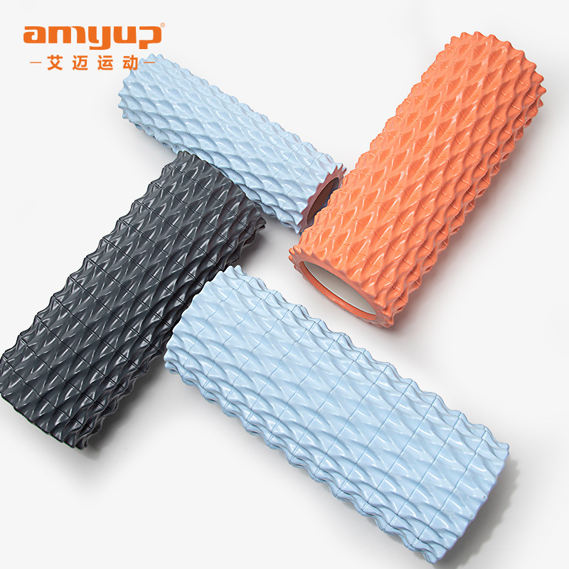 Eva Fitness Hollow Yoga Pillar Muscle-Relaxing Tool Spiked Club Roller Supplies Langya Massage Roller Foam Roller
