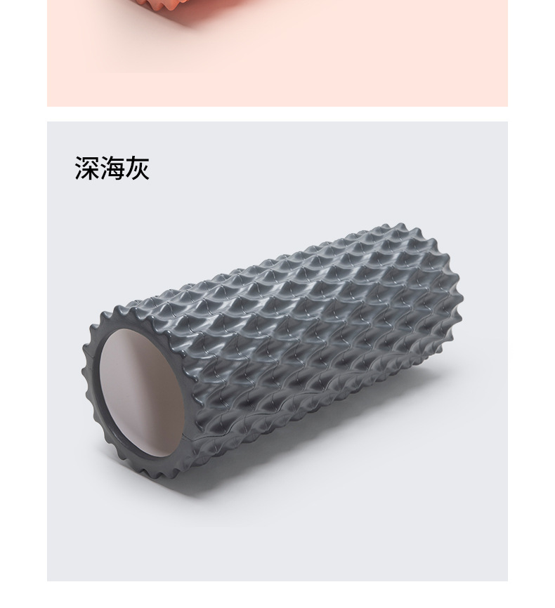 Eva Fitness Hollow Yoga Pillar Muscle-Relaxing Tool Spiked Club Roller Supplies Langya Massage Roller Foam Roller
