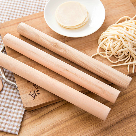 Rolling Pin Household Pizza Leather Dumpling Wrapper Solid Wood Rolling Pin Rolling Dough Dough Roller Baking Tool