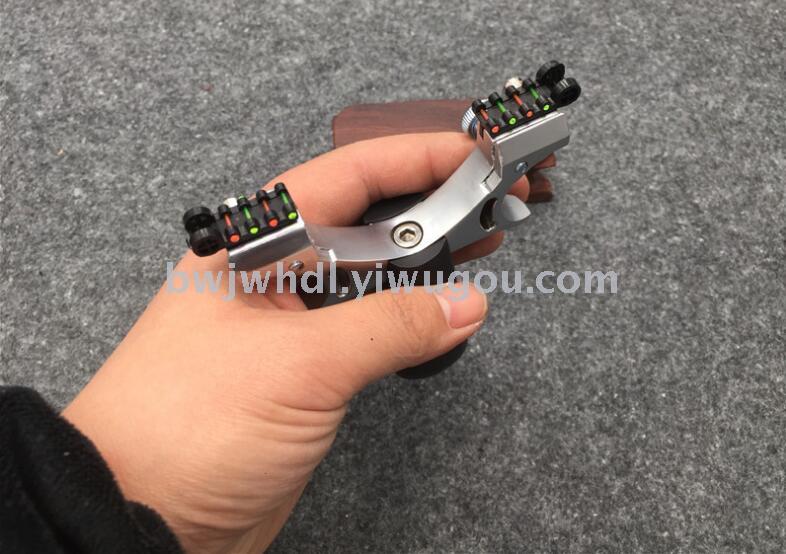 New fast pressure slingshot after the dragon feel wang flat skin slingshot precise light fast pressure slingshot