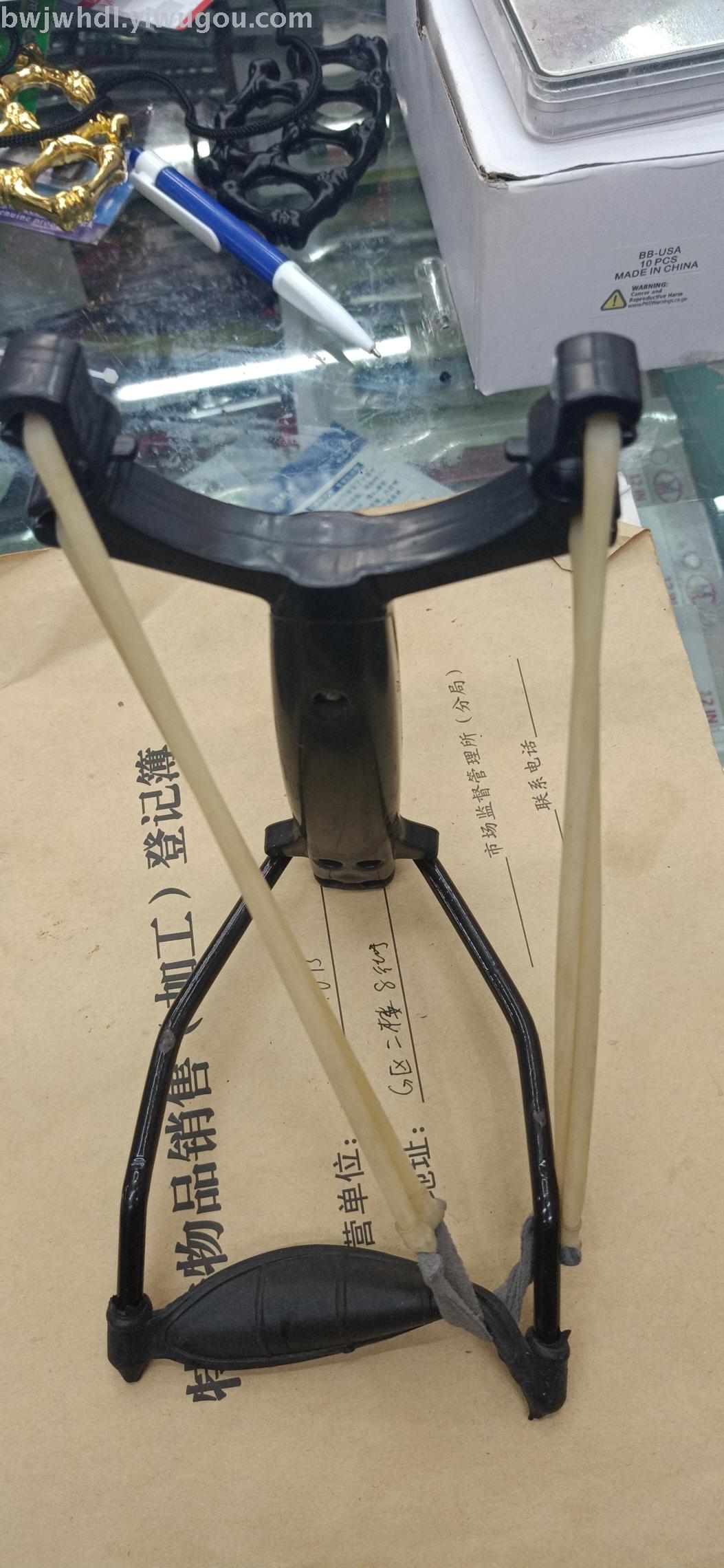 Wholesale falcon slingshot with armrest sniper bow for outdoor shooting