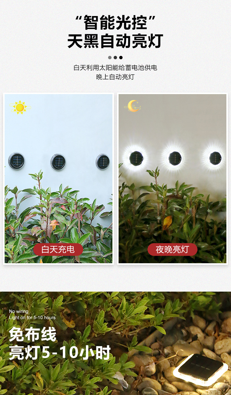Solar Floor Lamp Outdoor Courtyard Garden Layout Decoration Floor Lamp Villa Landscape Underground Lamp Waterproof Lawn Lamp Solar Floor Lamp Outdoor Courtyard Garden Layout Decoration Floor Lamp Villa Landscape Underground Lamp Waterproof Lawn Lamp
