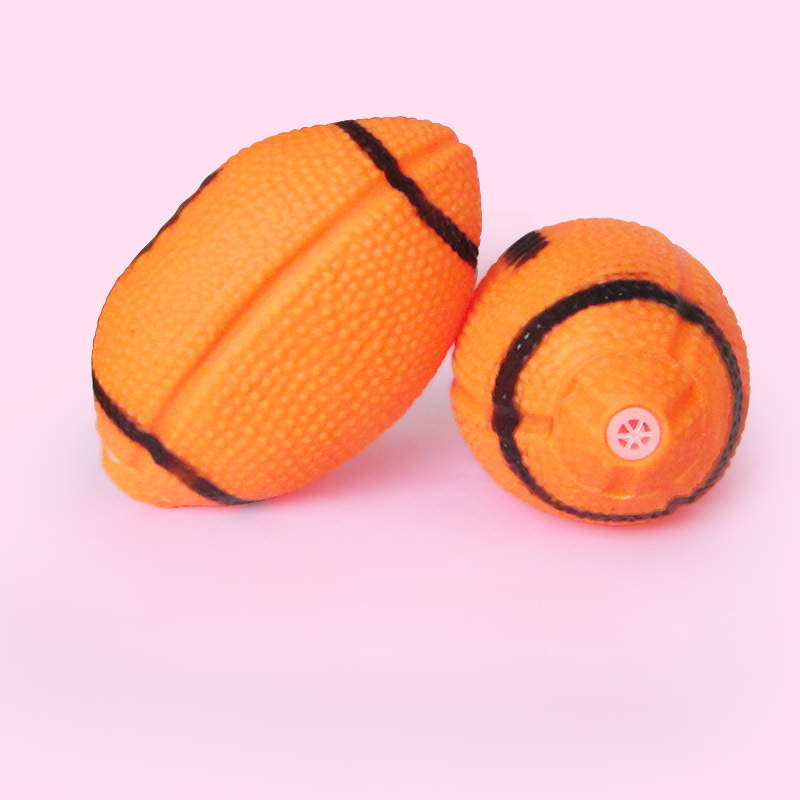 Rugby Pet Toy Vinyl Spherical Dog Toy Pet Toy Hair Molar Teeth Cleaning Training Dog