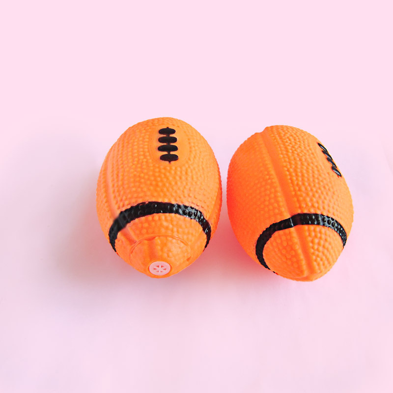 Rugby Pet Toy Vinyl Spherical Dog Toy Pet Toy Hair Molar Teeth Cleaning Training Dog