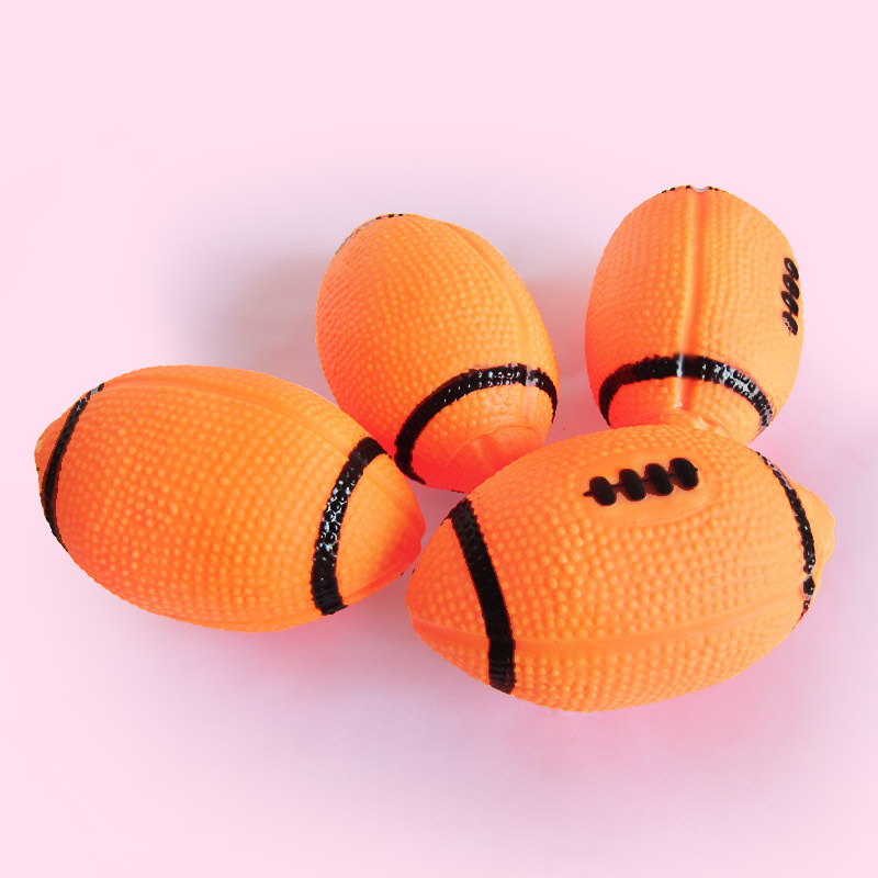 Rugby Pet Toy Vinyl Spherical Dog Toy Pet Toy Hair Molar Teeth Cleaning Training Dog