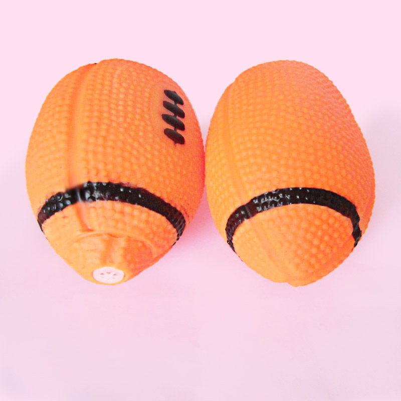 Rugby Pet Toy Vinyl Spherical Dog Toy Pet Toy Hair Molar Teeth Cleaning Training Dog