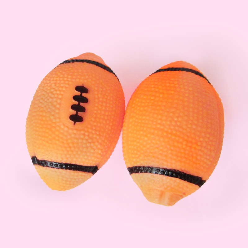 Rugby Pet Toy Vinyl Spherical Dog Toy Pet Toy Hair Molar Teeth Cleaning Training Dog