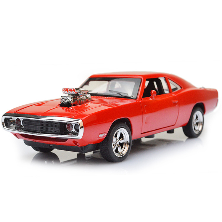 Manufacturers wholesale 7 Dodge War horse power alloy car Model children&#039;s toy car parts night market knift