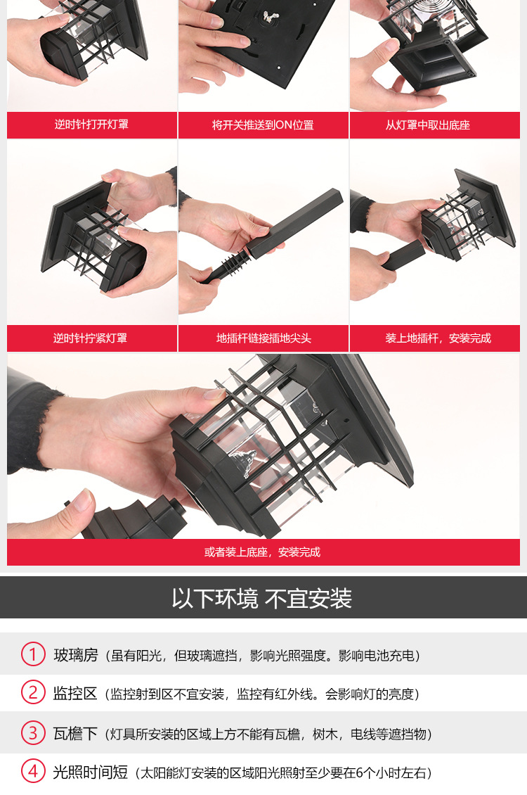 Solar Light Waterproof Courtyard Decoration Pillar Lamp Villa Garden Courtyard Lawn Lamp Park Corridor Small Night Lamp Solar Light Waterproof Courtyard Decoration Pillar Lamp Villa Garden Courtyard Lawn Lamp Park Corridor Small Night Lamp