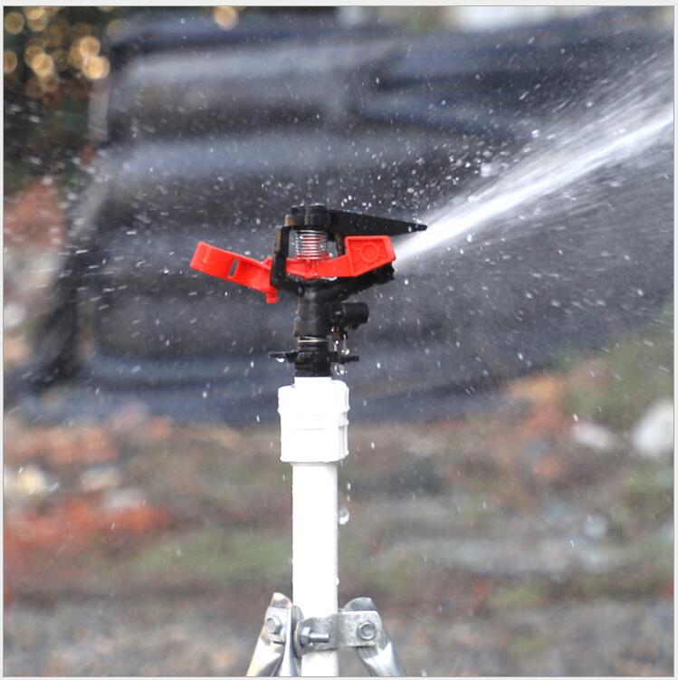 Plastic Rocker Arm Rotary Sprinkler Adjustable Lawn Sprinkler Imitation LEO Grass Nozzle Water-Saving Irrigation