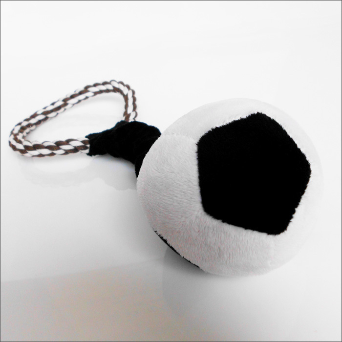 Rugby Pet Toy Throwing Ball Pet Plush Cotton Rope Toys