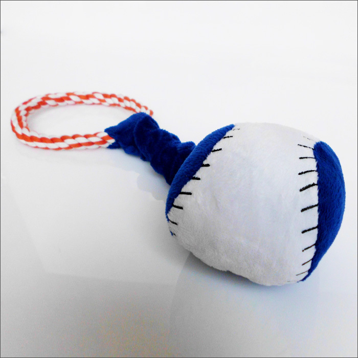Rugby Pet Toy Throwing Ball Pet Plush Cotton Rope Toys