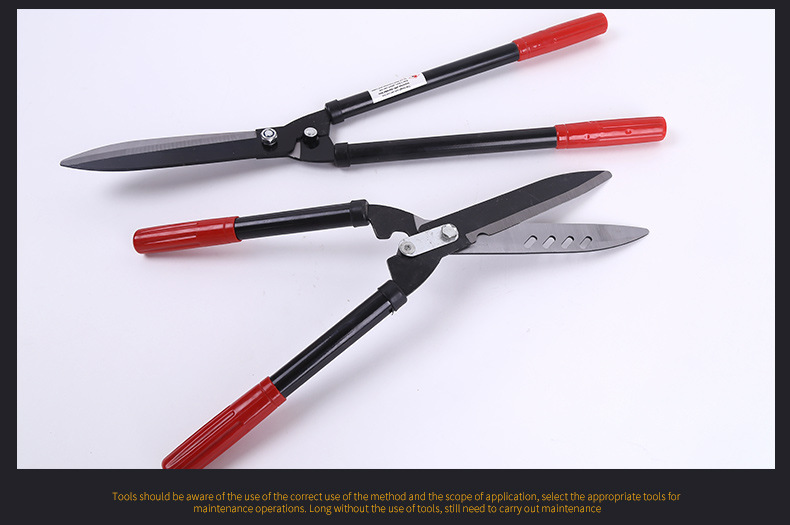 Factory Wholesale Gardening Garden Shears Large Flower Shears Pruning Big Scissors Pruning Flowers and Trees Fruit Branches Lawn Green Hedge Scissors
