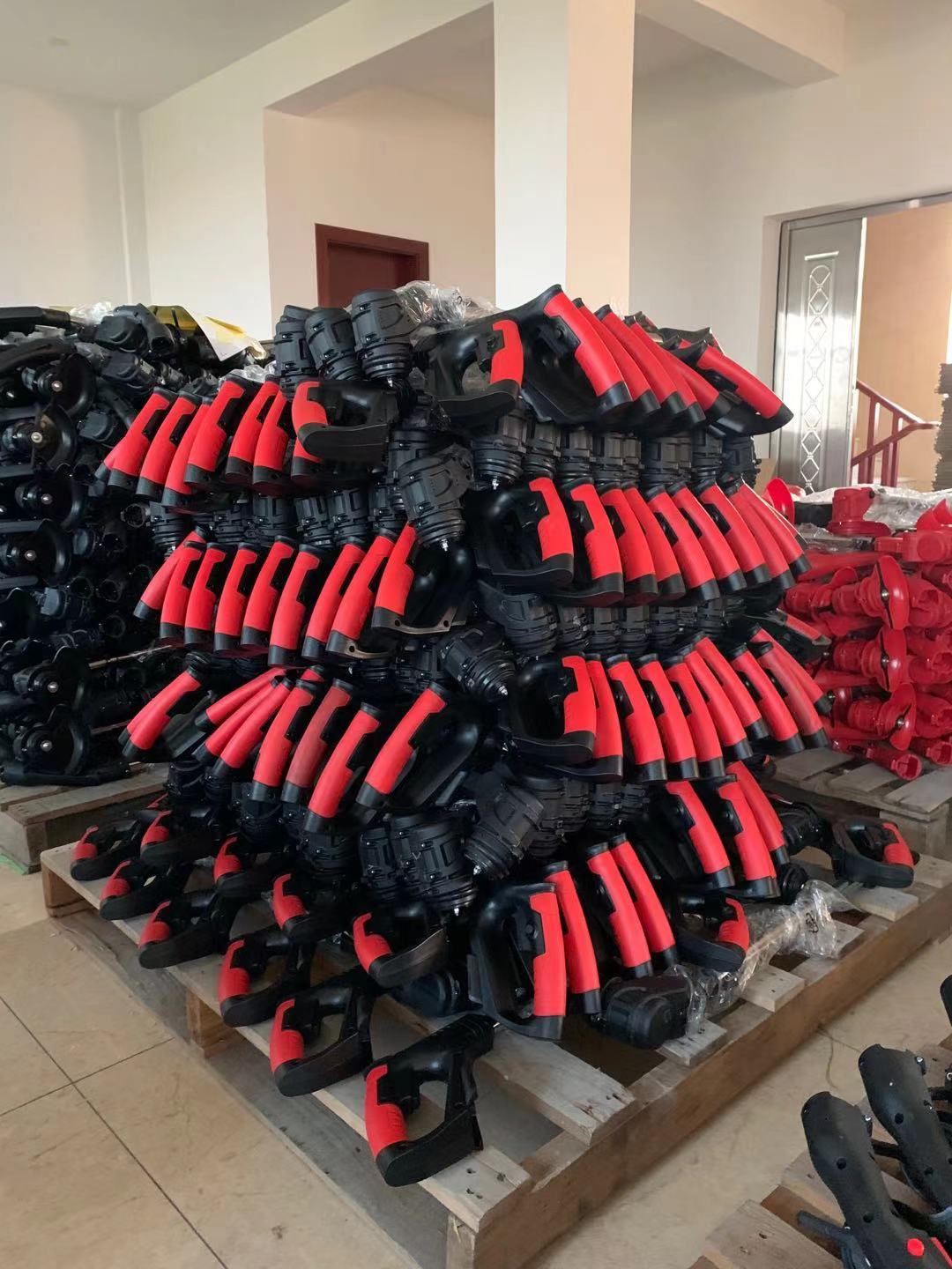 Garden Tools 21V Hand Push Lithium Battery Portable Multi-Function Wireless Lawn Mower Wood Cutting Saw Pruning Machine