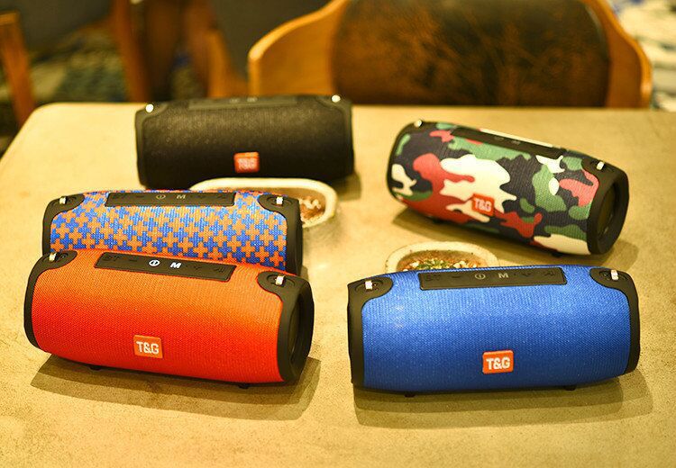Tg125 Bluetooth Speaker War Drum Outdoor Waterproof Wireless Portable Multi-Function Mini Audio 2.0 Square Dance