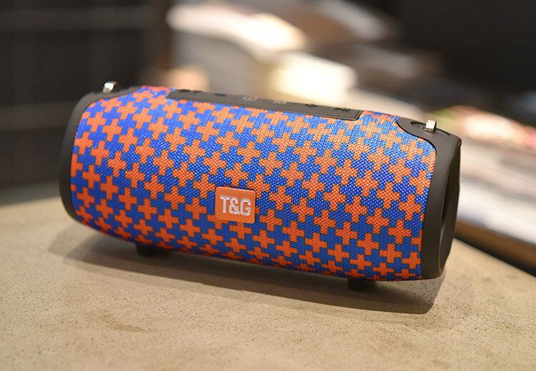 Tg125 Bluetooth Speaker War Drum Outdoor Waterproof Wireless Portable Multi-Function Mini Audio 2.0 Square Dance