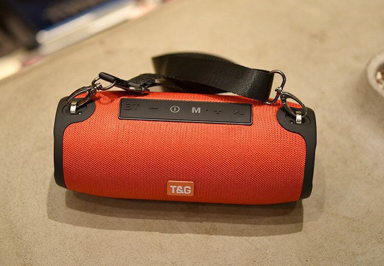 Tg125 Bluetooth Speaker War Drum Outdoor Waterproof Wireless Portable Multi-Function Mini Audio 2.0 Square Dance