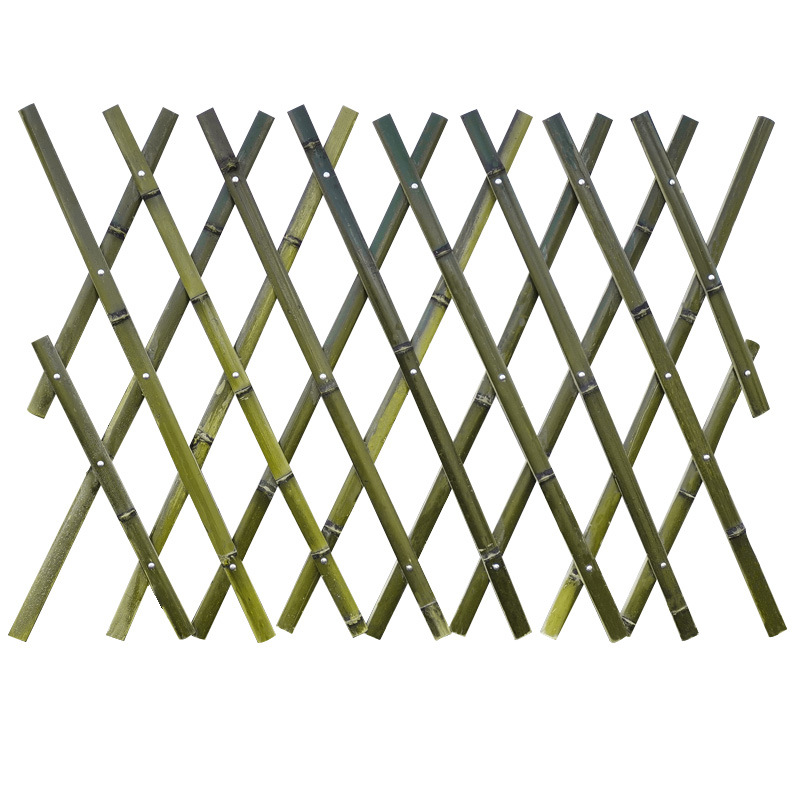 Bamboo Fence Fence Outdoor Garden Lawn Fence Garden Bamboo Pole Bamboo Outdoor Retractable Bamboo Pull Net