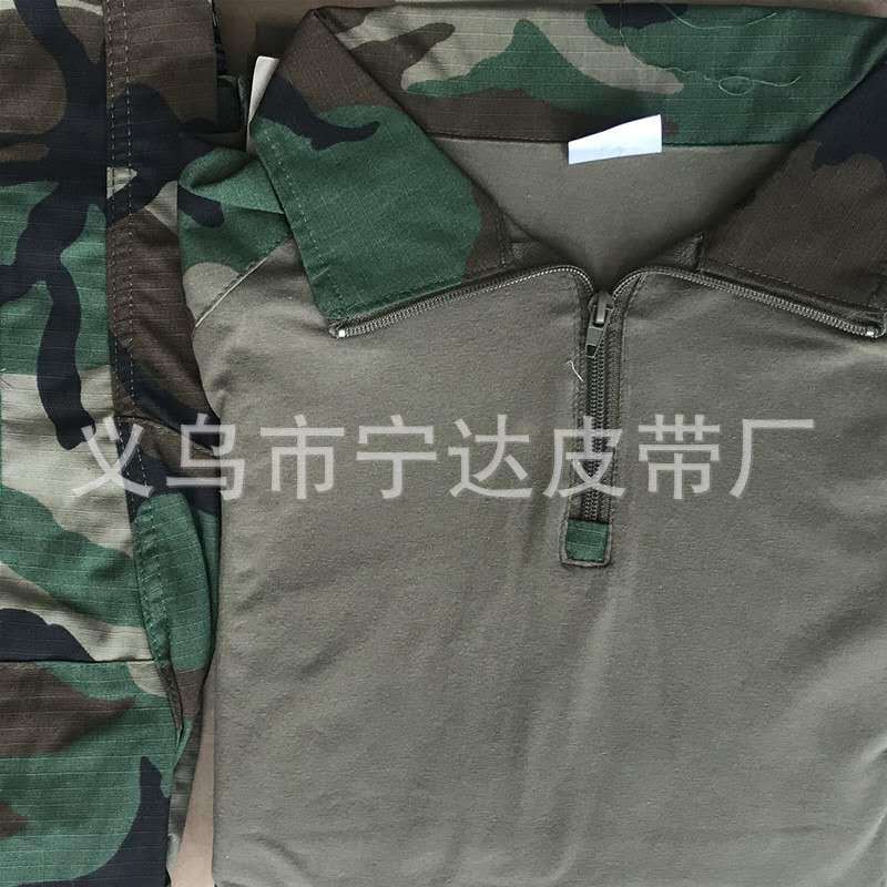 New Long-Sleeved Frog Suit US Army Land War Camouflage Men's and Women's Outdoor Mountaineering Leisure Camouflage Combat Uniform Suit