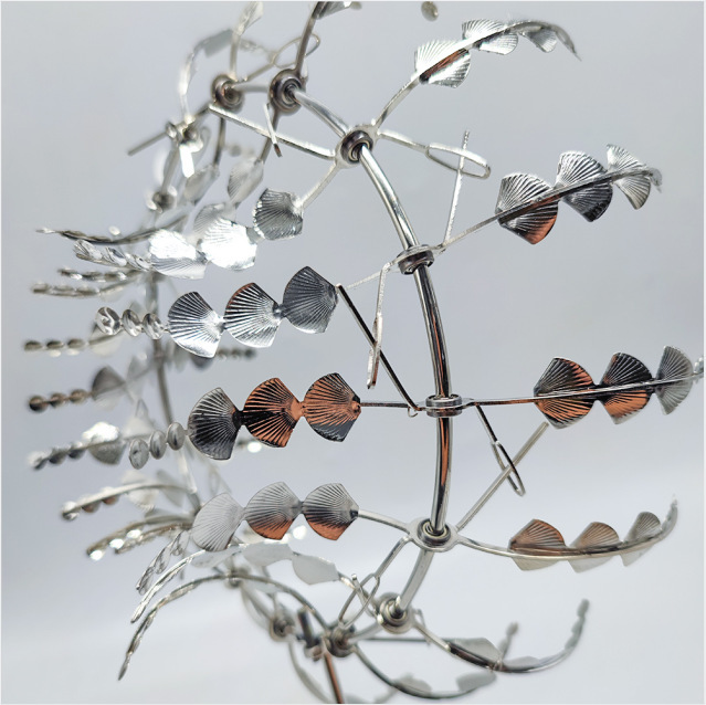 Cross-Border Hot, Garden Decoration Lawn Magical Metal Windmill Metal Creativity Windmill