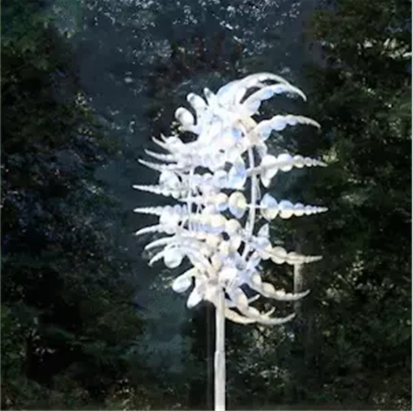 Cross-Border Hot, Garden Decoration Lawn Magical Metal Windmill Metal Creativity Windmill