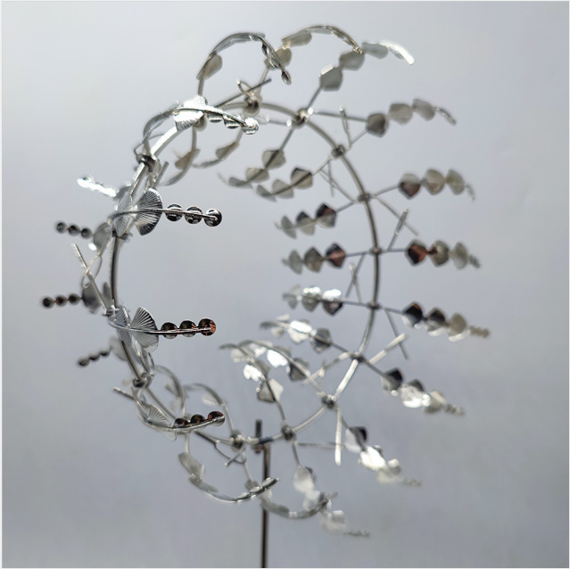 Cross-Border Hot, Garden Decoration Lawn Magical Metal Windmill Metal Creativity Windmill