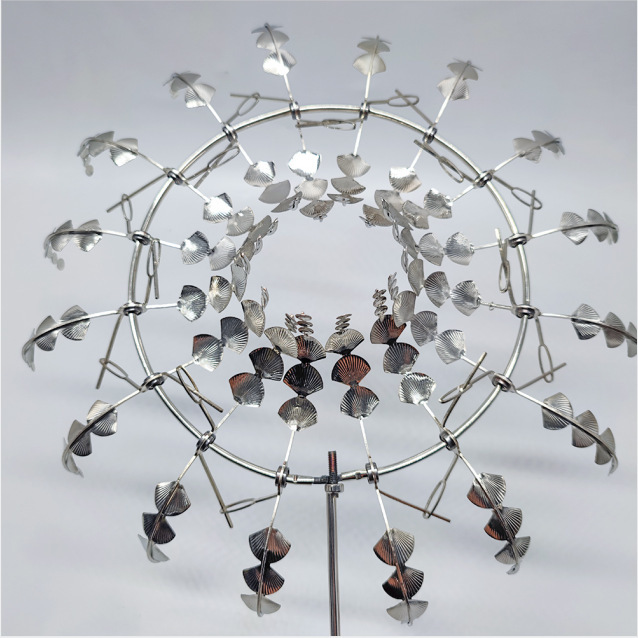 Cross-Border Hot, Garden Decoration Lawn Magical Metal Windmill Metal Creativity Windmill