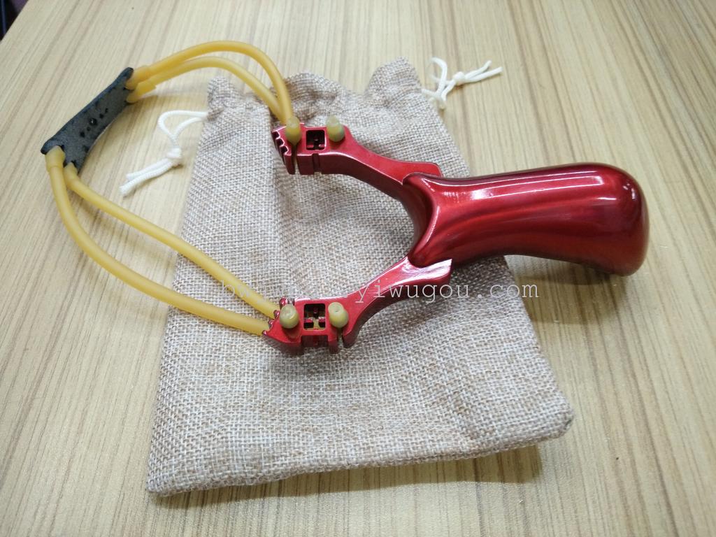 Wholesale and retail of titanium alloy prosperous outdoor recurve large athletics slingshot shooting toy