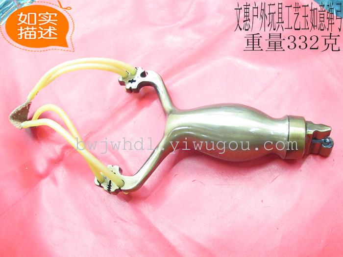 Wholesale and retail high-end outdoor shooting toys crafts jade slingshot Wholesale and retail high-end outdoor shooting toys crafts jade slingshot