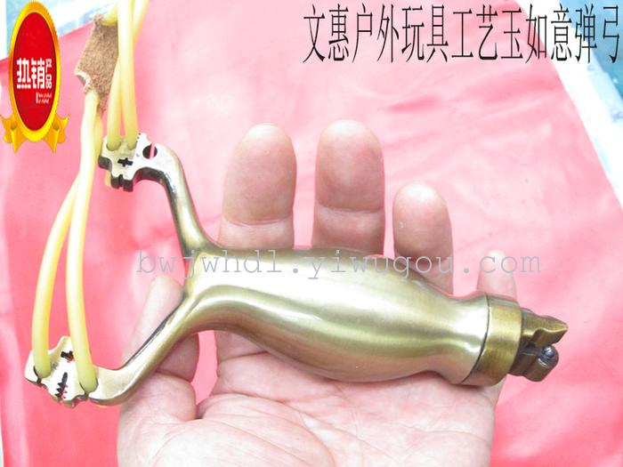 Wholesale and retail high-end outdoor shooting toys crafts jade slingshot Wholesale and retail high-end outdoor shooting toys crafts jade slingshot