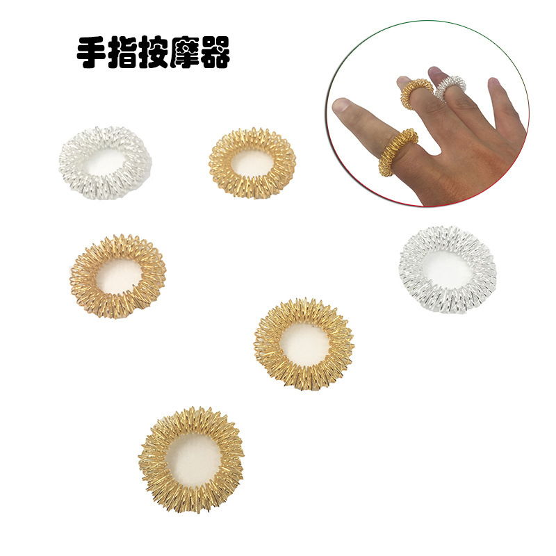 Cross-Border Hot Sale Combination Set Vent Class Infinite Cube Bean Track Chain Massager Network Management Rugby