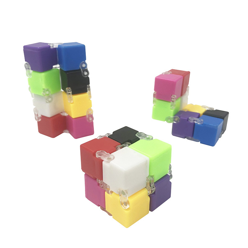 Cross-Border Hot Sale Combination Set Vent Class Infinite Cube Bean Track Chain Massager Network Management Rugby
