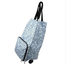 Foldable shopping cart shopping bag trolley waterproof portable grocery cart tug package new