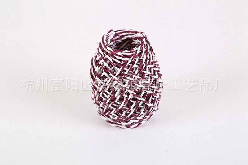 Rugby-Shaped Two-Color Double-Strand Paper String 2mm 10 M One DIY Handmade Material Export Quality Rugby-Shaped Two-Color Double-Strand Paper String 2mm 10 M One DIY Handmade Material Export Quality