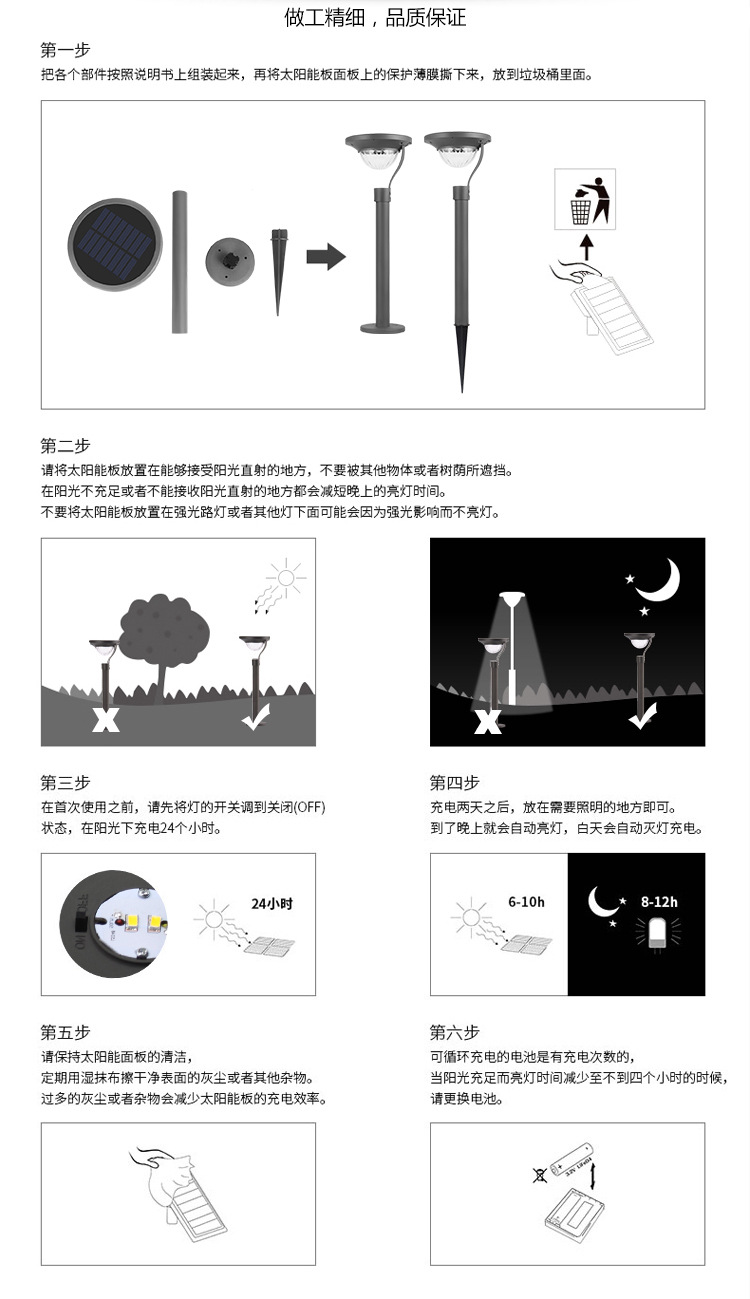 Solar Energy Saving Lamp Super Bright Solar Lawn Lamp Waterproof Home Garden Villa Courtyard Led Solar Lamp Solar Energy Saving Lamp Super Bright Solar Lawn Lamp Waterproof Home Garden Villa Courtyard Led Solar Lamp