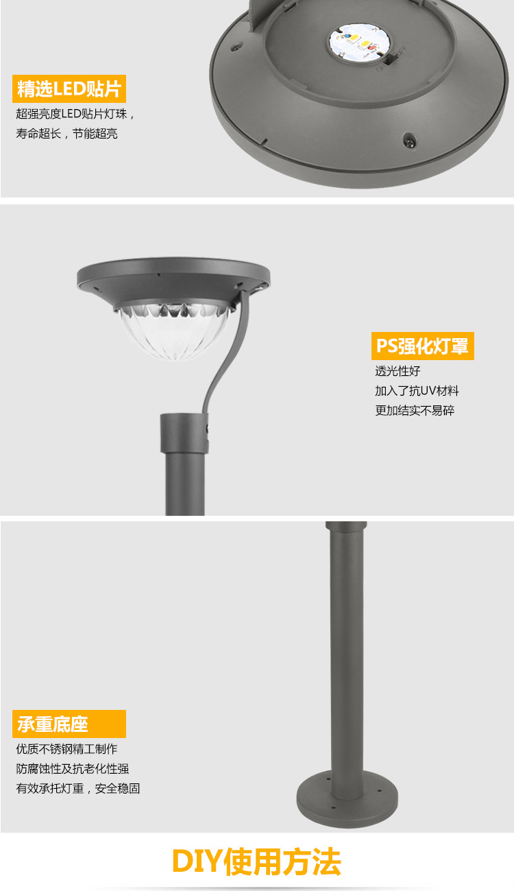 Solar Energy Saving Lamp Super Bright Solar Lawn Lamp Waterproof Home Garden Villa Courtyard Led Solar Lamp Solar Energy Saving Lamp Super Bright Solar Lawn Lamp Waterproof Home Garden Villa Courtyard Led Solar Lamp