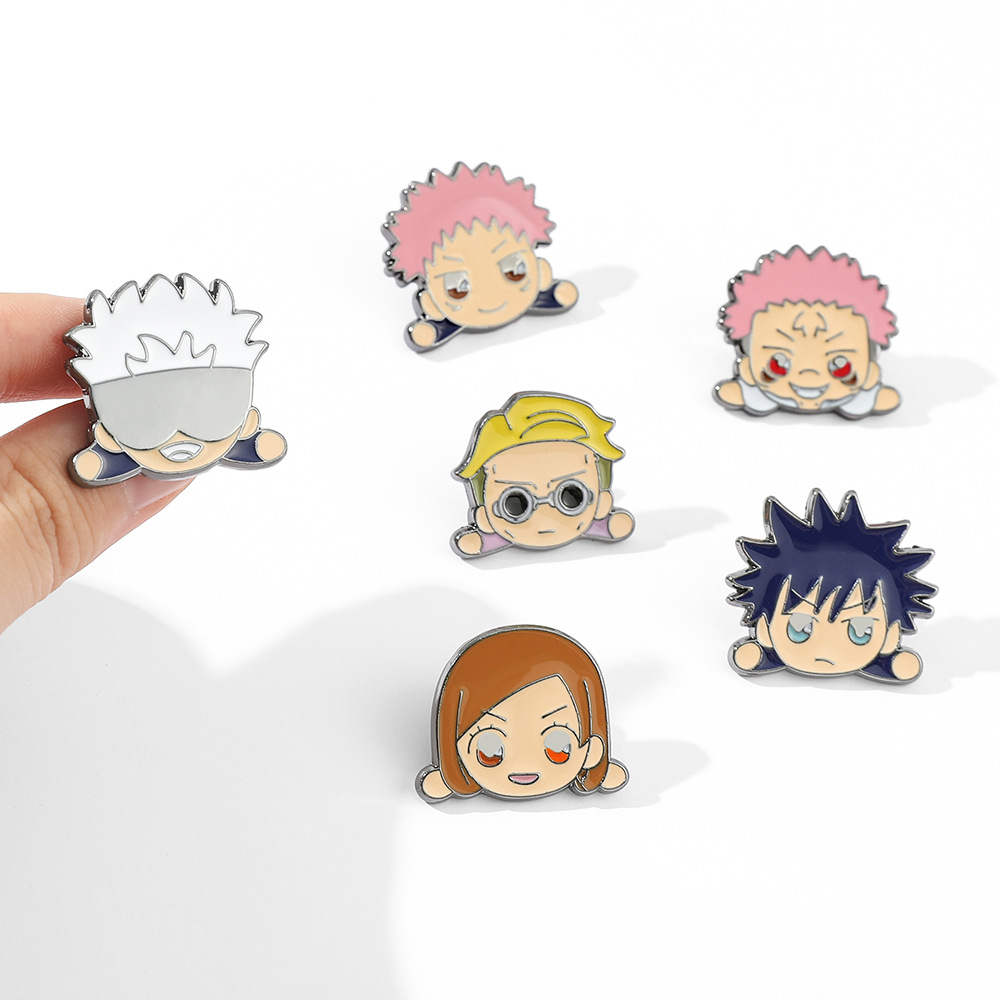 Five Pieces Of Magic Back To War, The Eyes Of The Golden God, Sweet Rain 5t5 Cartoon, Badge Brooch In Stock Wholesale