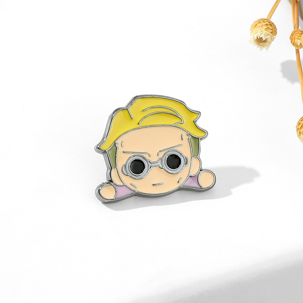 Five Pieces Of Magic Back To War, The Eyes Of The Golden God, Sweet Rain 5t5 Cartoon, Badge Brooch In Stock Wholesale