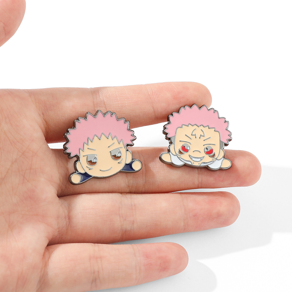 Five Pieces Of Magic Back To War, The Eyes Of The Golden God, Sweet Rain 5t5 Cartoon, Badge Brooch In Stock Wholesale