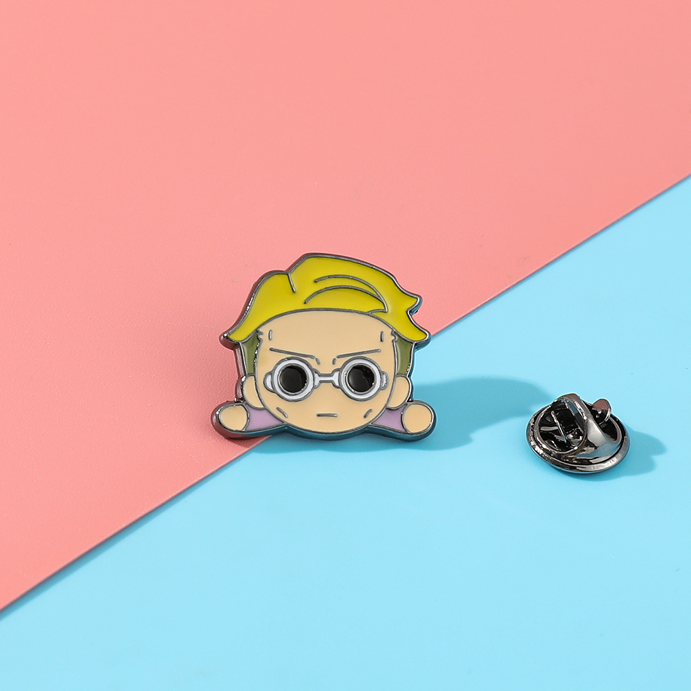 Five Pieces Of Magic Back To War, The Eyes Of The Golden God, Sweet Rain 5t5 Cartoon, Badge Brooch In Stock Wholesale