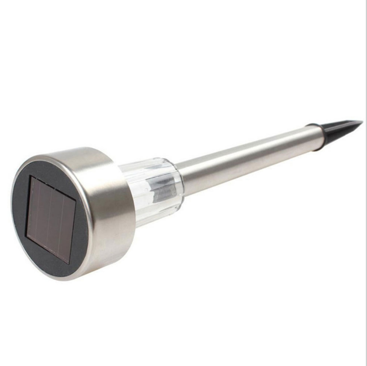 New Stainless Steel Solar LED Lawn Lamp New Stainless Steel Solar LED Lawn Lamp