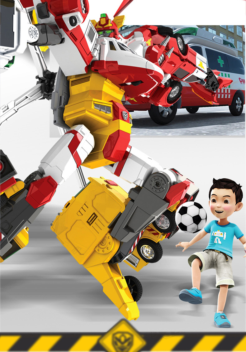 Coffee Treasure Car God Youth Version God of War Robot Classic Version Car Deformation Elite Version Monster Era Assembly Toy
