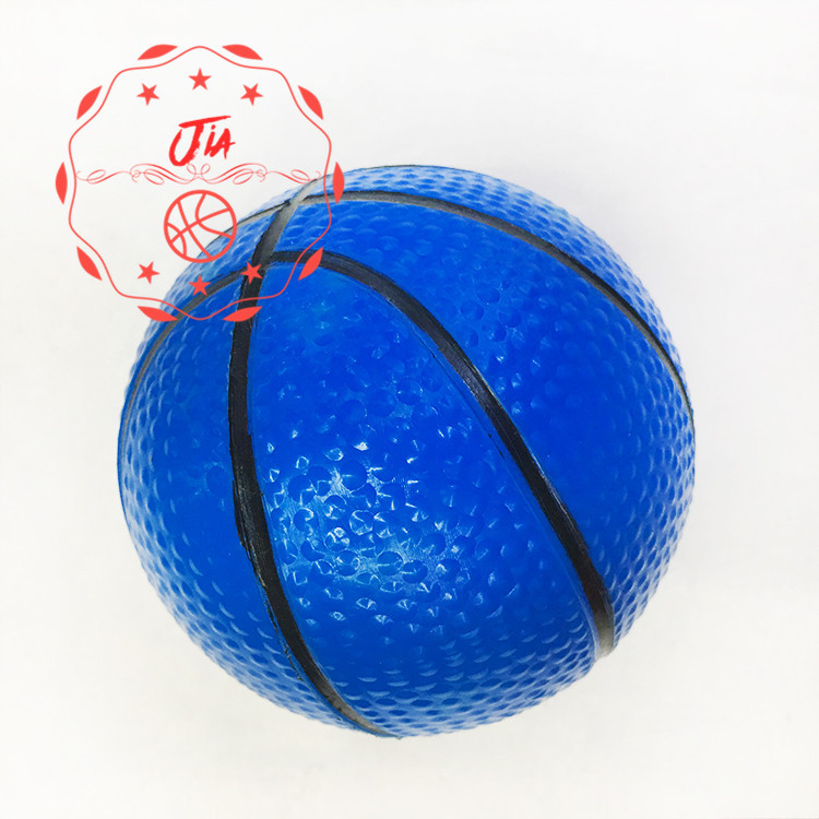 Factory Pin 12cm Fur Ball Children&#039;s Inflatable Ball Small Basketball Football Kindergarten Pat Ball Toy PVC Ball