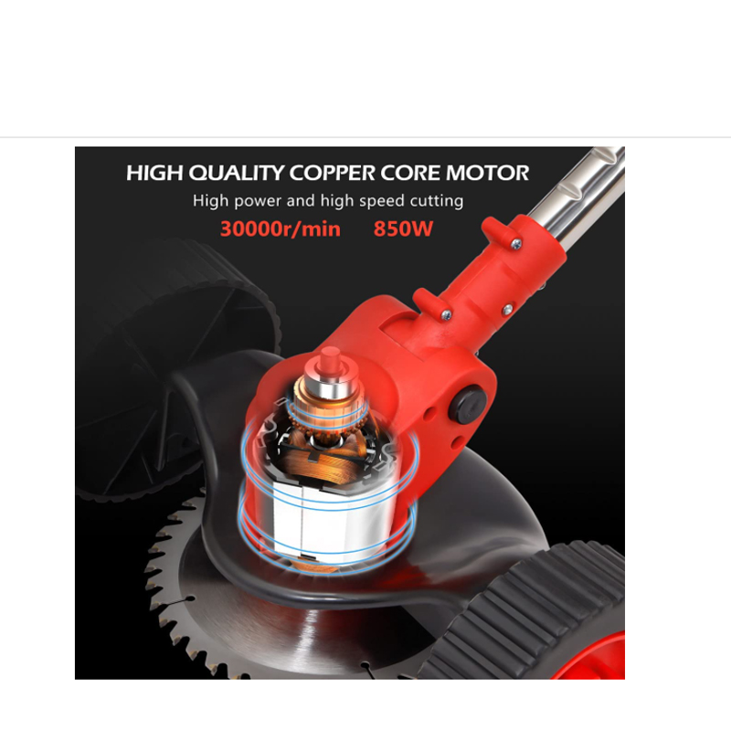 Hand Push New Lithium Mower Pruning Machine Lawn Mower Multifunctional Garden Electric Lawn Mower Grass Trimmer
