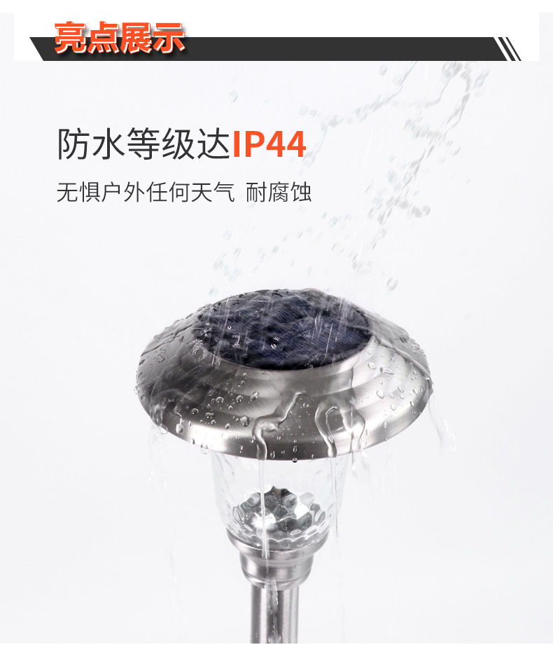 Amazon Hot Solar Lawn Lamp Outdoor Waterproof Stainless Steel Glass Led Garden Landscape Ground Lamp Amazon Hot Solar Lawn Lamp Outdoor Waterproof Stainless Steel Glass Led Garden Landscape Ground Lamp
