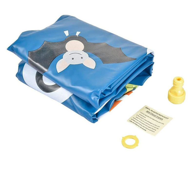 Amazon Summer Hot PVC Toy Water Mat Children Outdoor Water Spray Mat Garden Lawn Fountain Sprinkling Pool