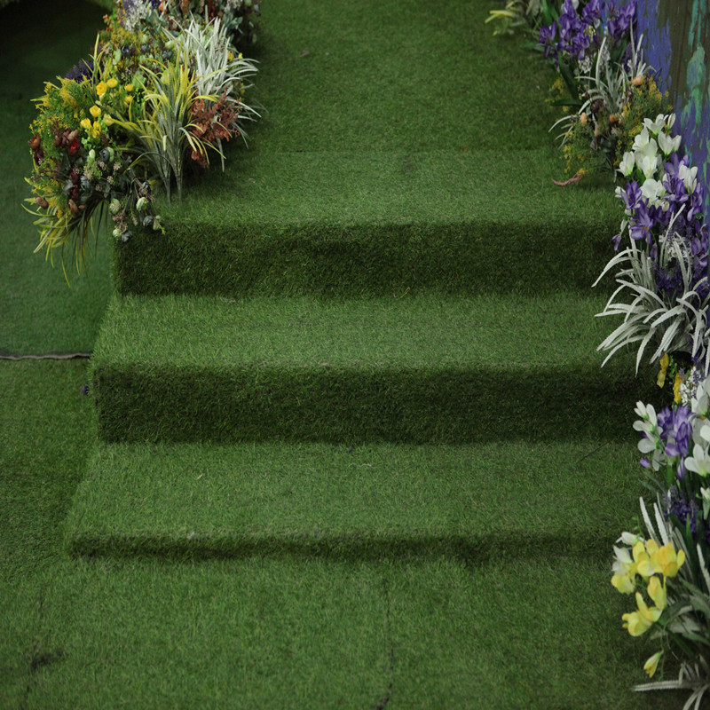 Emulational Lawn Outdoor Artificial Lawn Carpet Kindergarten Artificial Turf Fake Turf Indoor Decoration Green Plant